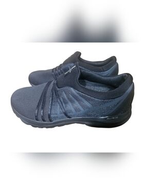 Abeo Pro Slip-On Walking Shoes Black Flexcore Lite 2.0 Comfort Sneakers Womens 9